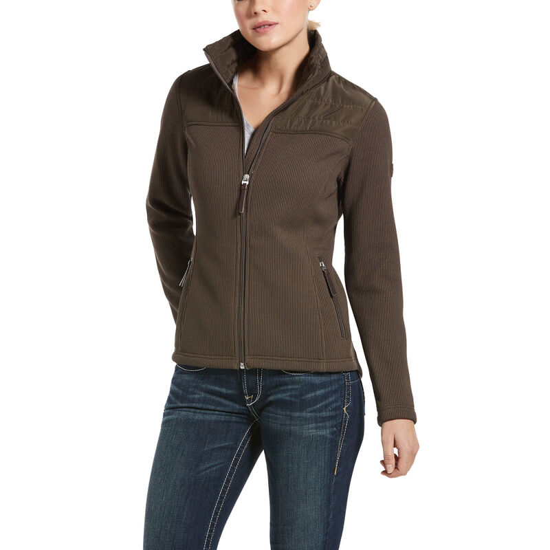 Chaqueta Ariat Kalispell Full Zip Marrones Oscuro Mujer - Chile 573-BTUJXW